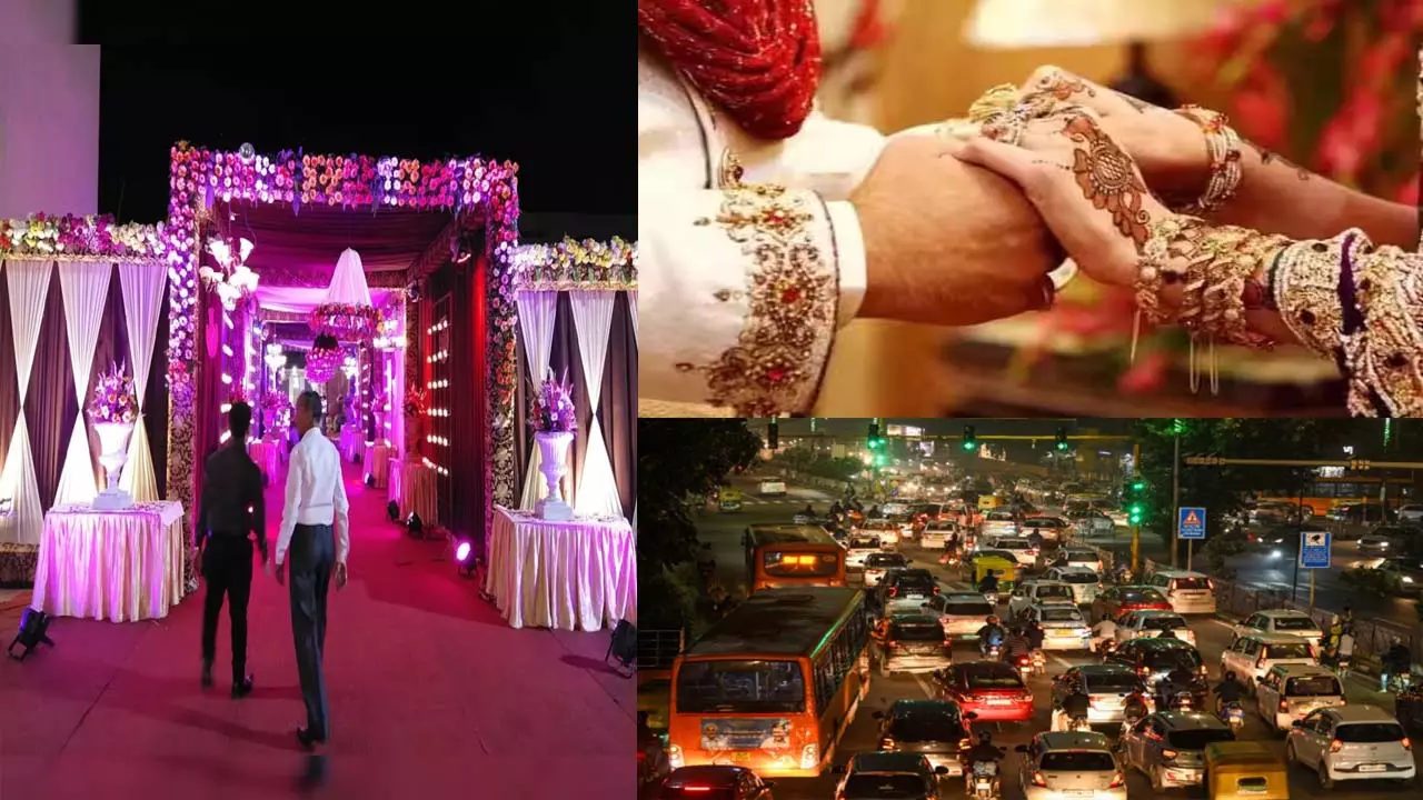 Bhangra everywhere on the streets of Delhi! Lakhs of marriages will take place in the coming days