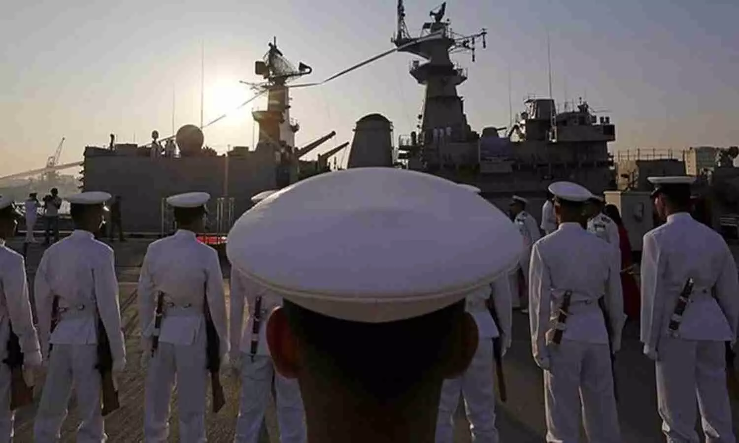 Navy officers stranded in Qatar