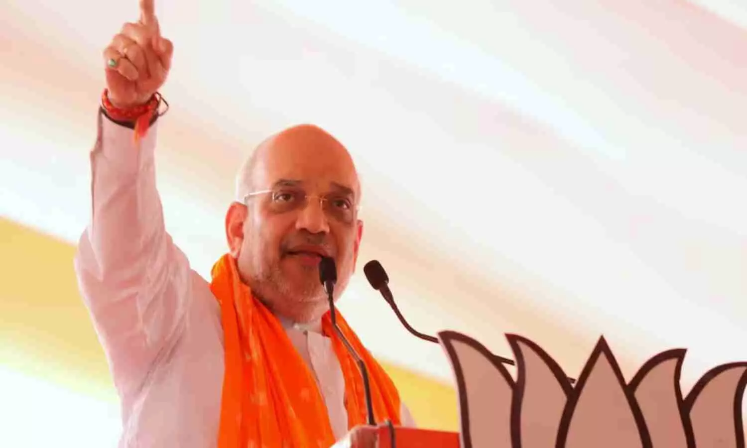 Amit Shah press conference in Hyderabad