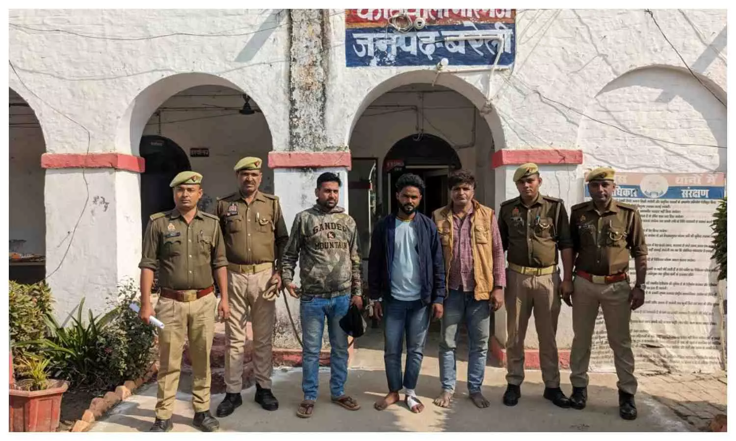 bareilly police arrested cow smugglers