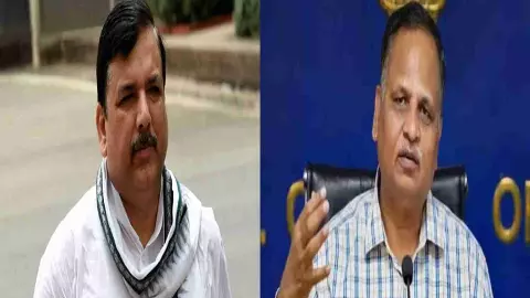 Sanjay Singh and Satyendar Jain