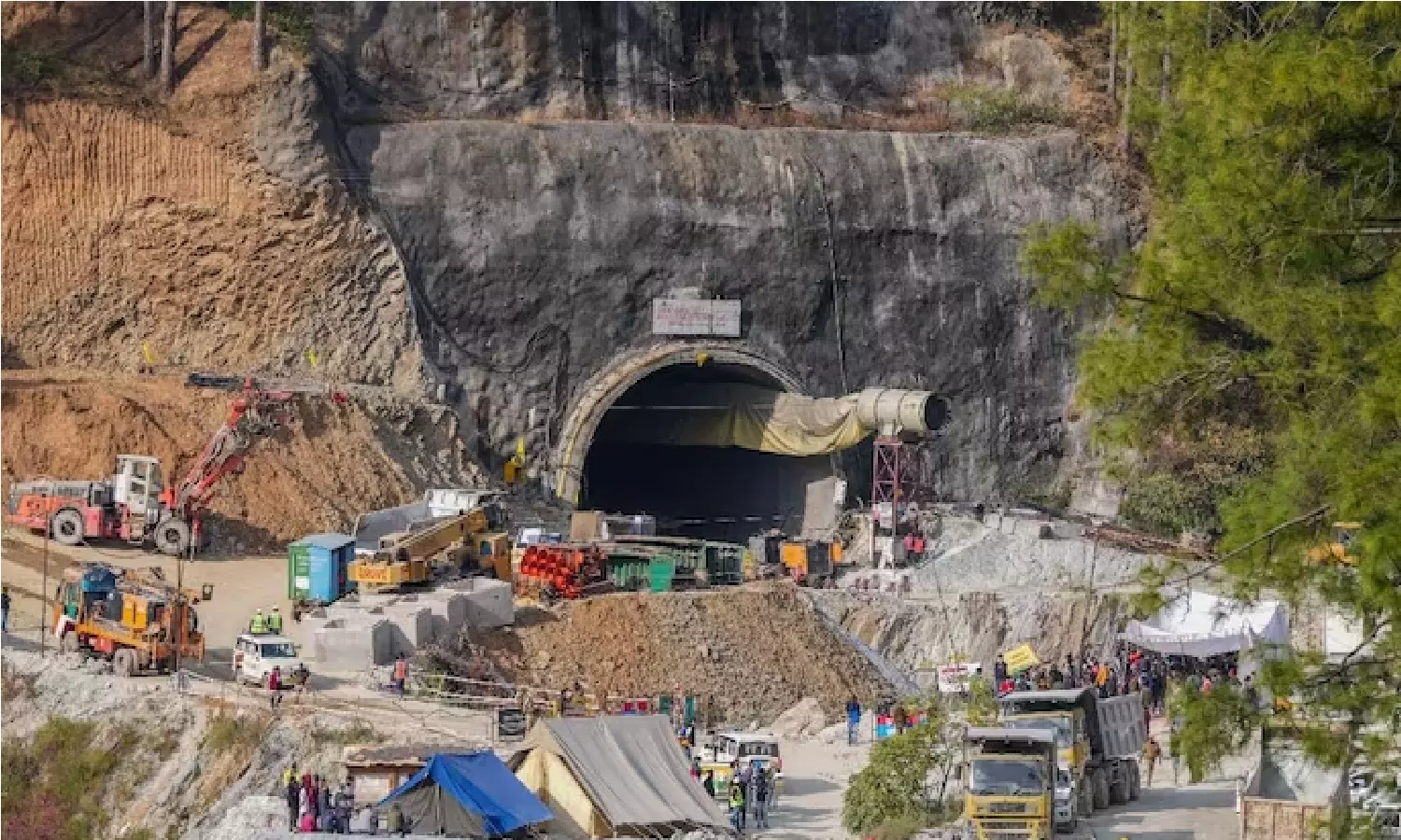 Silkyara Tunnel Rescue