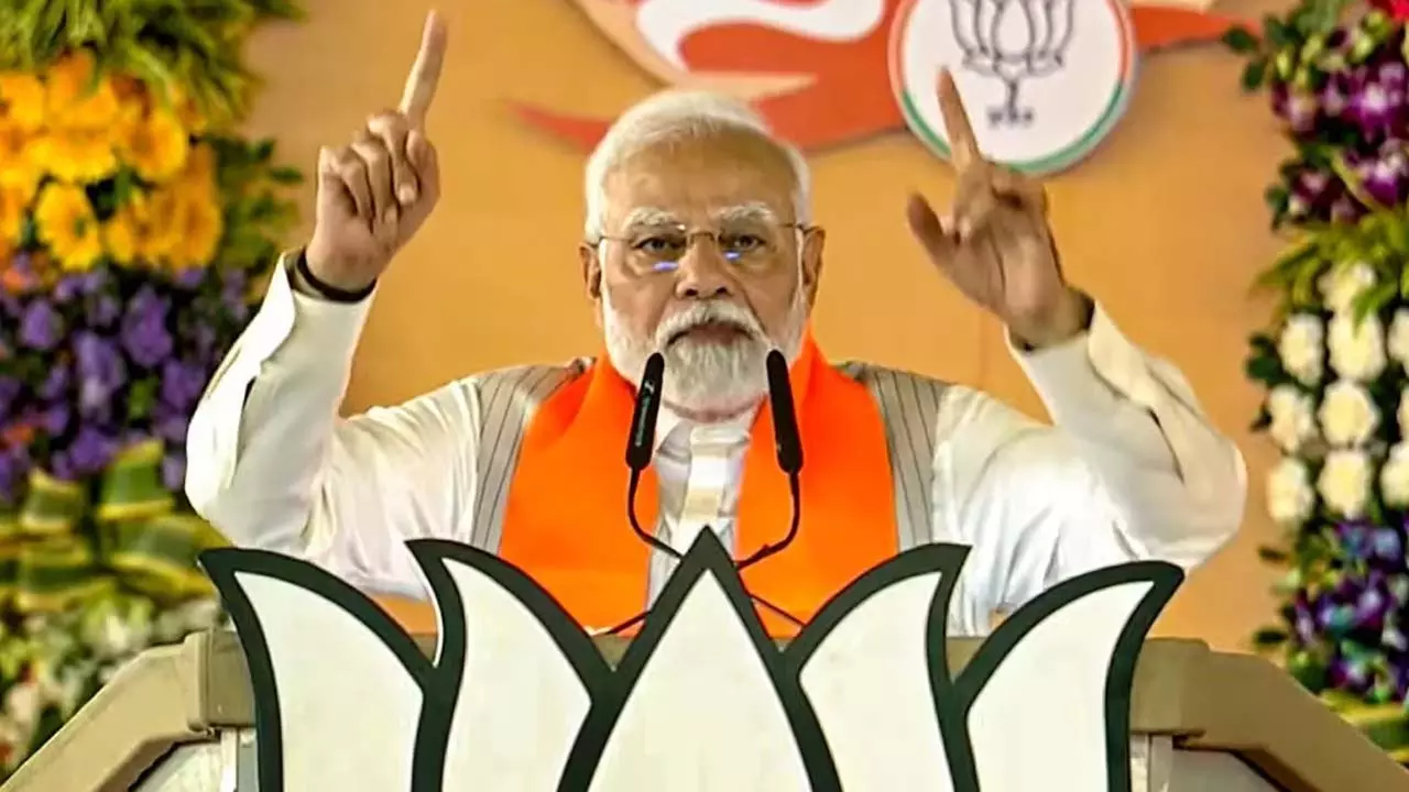 PM Modi said in Tuparans rally- For the first time in Telangana, BJP government will be formed