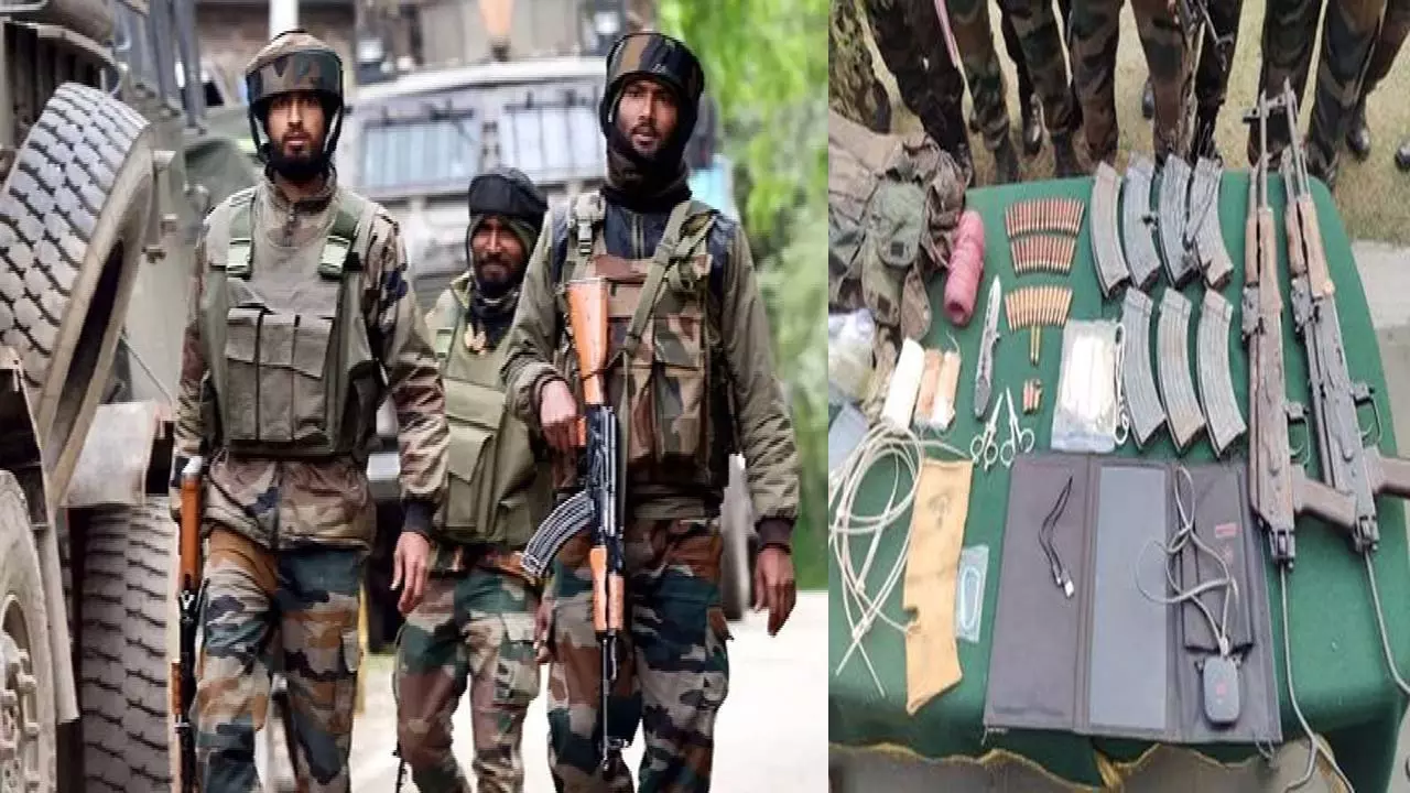 Security forces caught three Lashkar terrorists in Uri, recovered Chinese weapons and cash