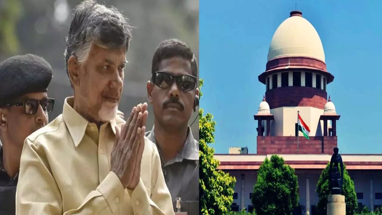 Former CM Chandrababu Naidu will not be able to hold rallies, Supreme Court issued notice