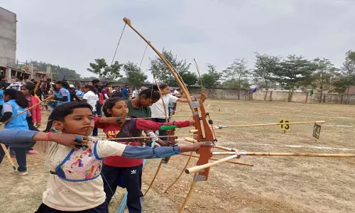Colorful start of 67th State Archery Competition, teams from 18 divisions arrived to participate