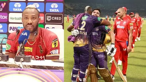 Andre Russell on Rinku Singh
