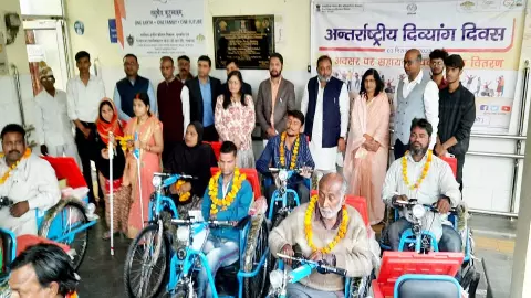 Various cultural programs organized on the occasion of International Day of Persons with Disabilities