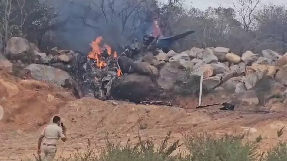 IAF Plane Crashed (Photo : Social Media)