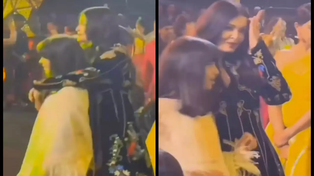Aishwarya And Aaradhya Bachchan Video
