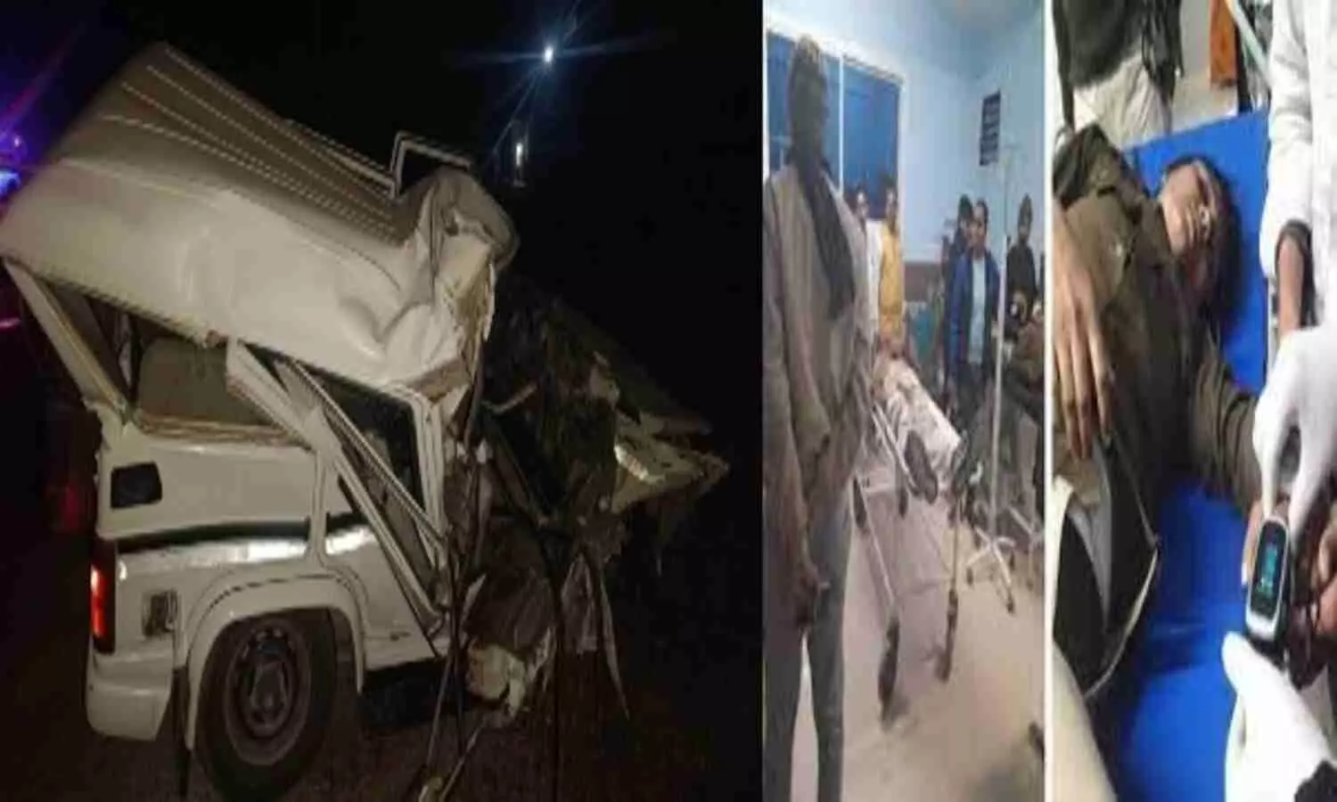 Minister Jama Khan escort Police vehicle accident