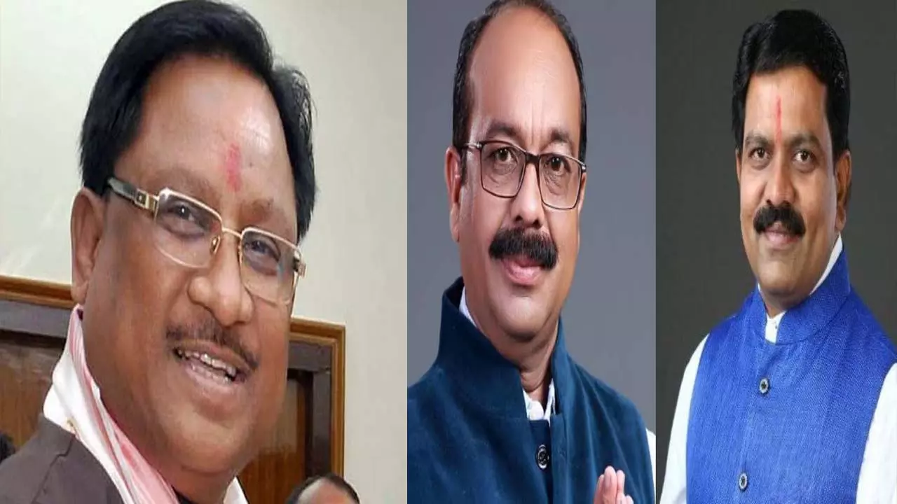 In Chhattisgarh, Vishnudev is the CM and Arun Saav and Vijay Sharma are given the command of Deputy CM