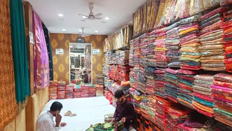 New Khusboo saree