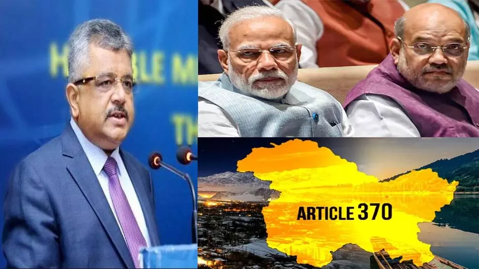Article 370 removed due to strong will of Modi and Shah: Solicitor General Mehta