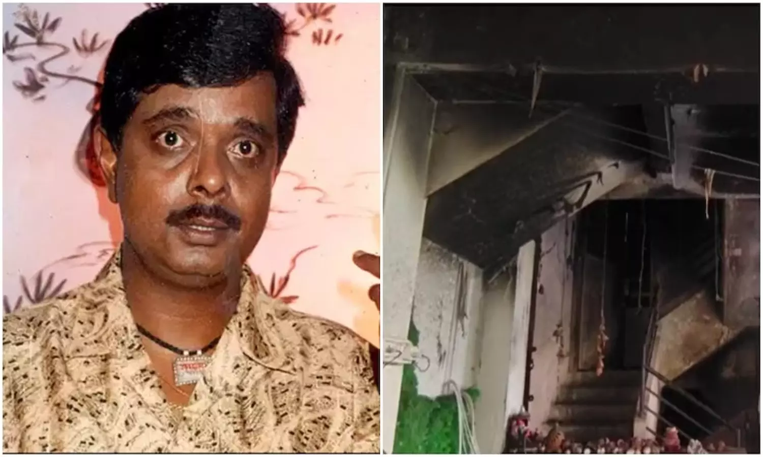 Actor Sadashiv Amrapurkar Home Fire