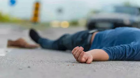 Greater Noida man accident Greater Noida man accident