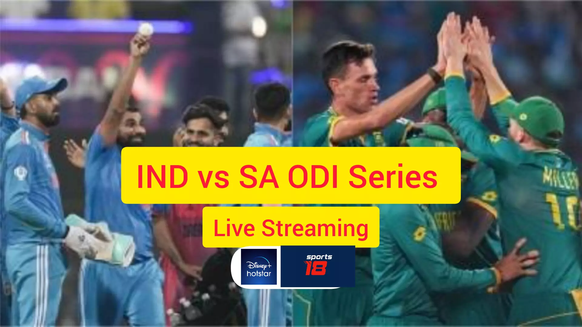 IND vs SA ODI Series Live Streaming Details (Pic Credit -Social Media)