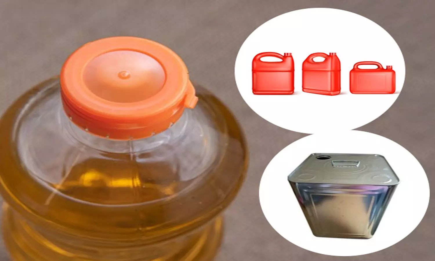 how to clean oil container