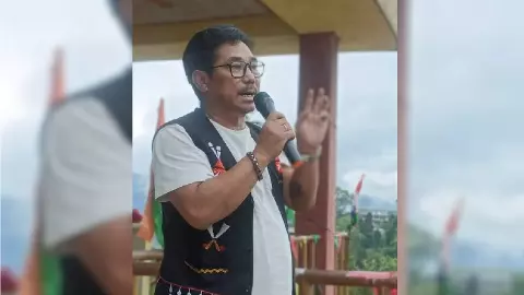 Former Congress MLA Yumsen Matey Former Congress MLA Yumsen Matey