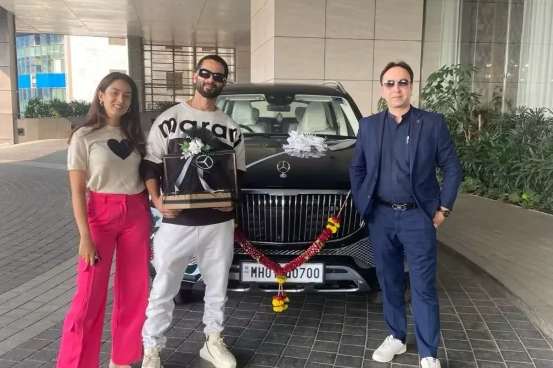 Shahid Kapoor New Car