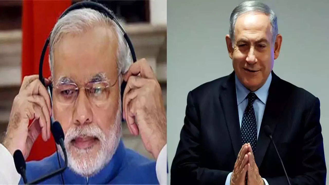 PM Modi spoke to Israeli Prime Minister Netanyahu on phone, discussed many issues including Hamas conflict