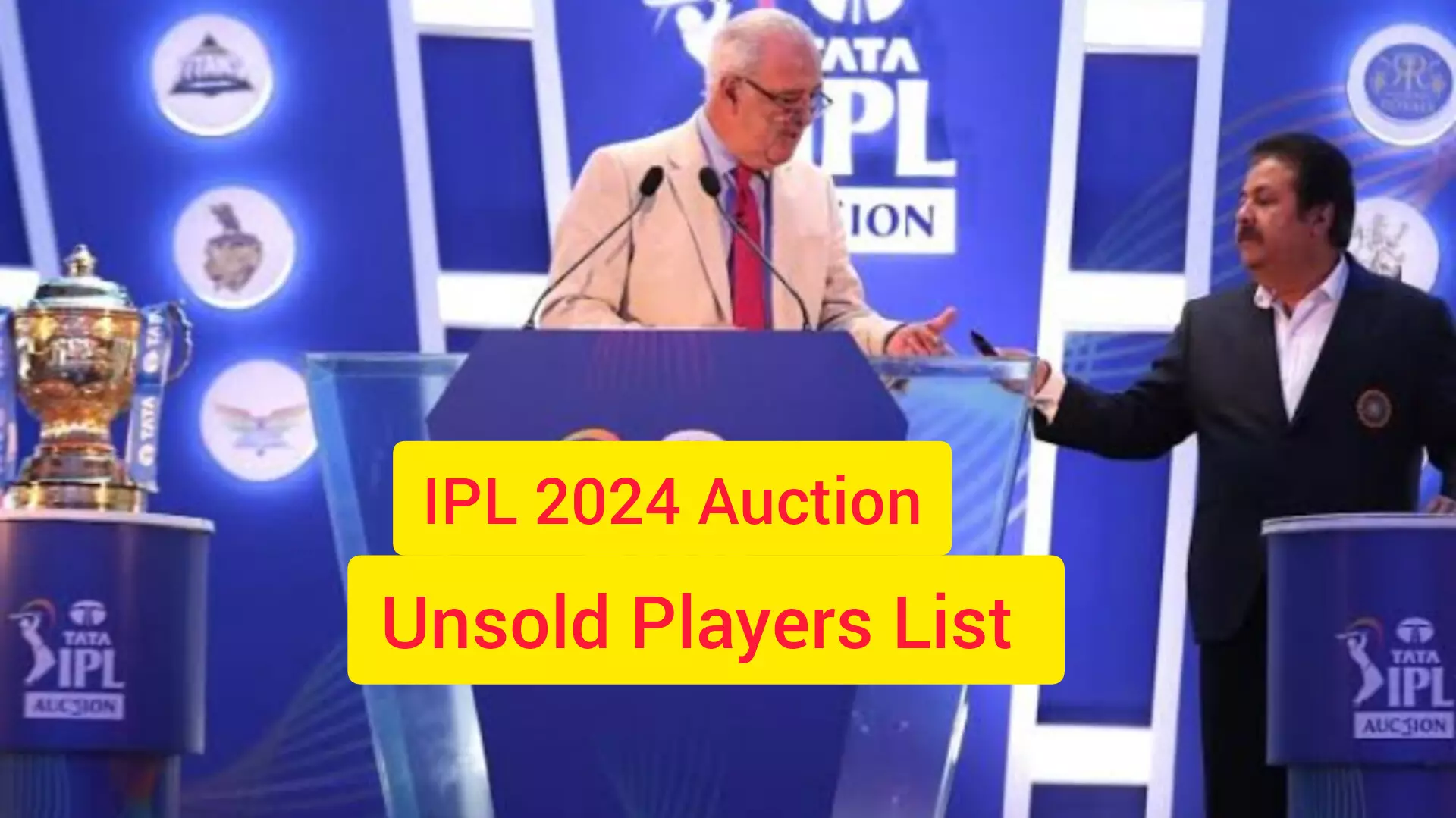 IPL 2024 Auction Unsold Players List (Pic Credit -Social Media)