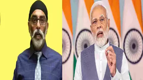 Gurpatwant Singh Pannun AND PM Modi