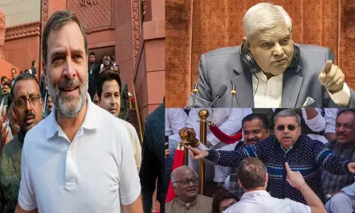 Rahul Gandhi On MP Suspension: जगदीप धनखड़ की मिमिक्री मामले में बोले राहुल गांधी-150 सांसदों के​ निलंबन पर पर कोई चर्चा क्यों नहीं
