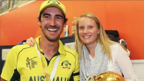 Mitchell Starc Wife Alyssa Healy