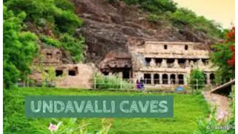 Undavalli Caves in Andhra Pradesh