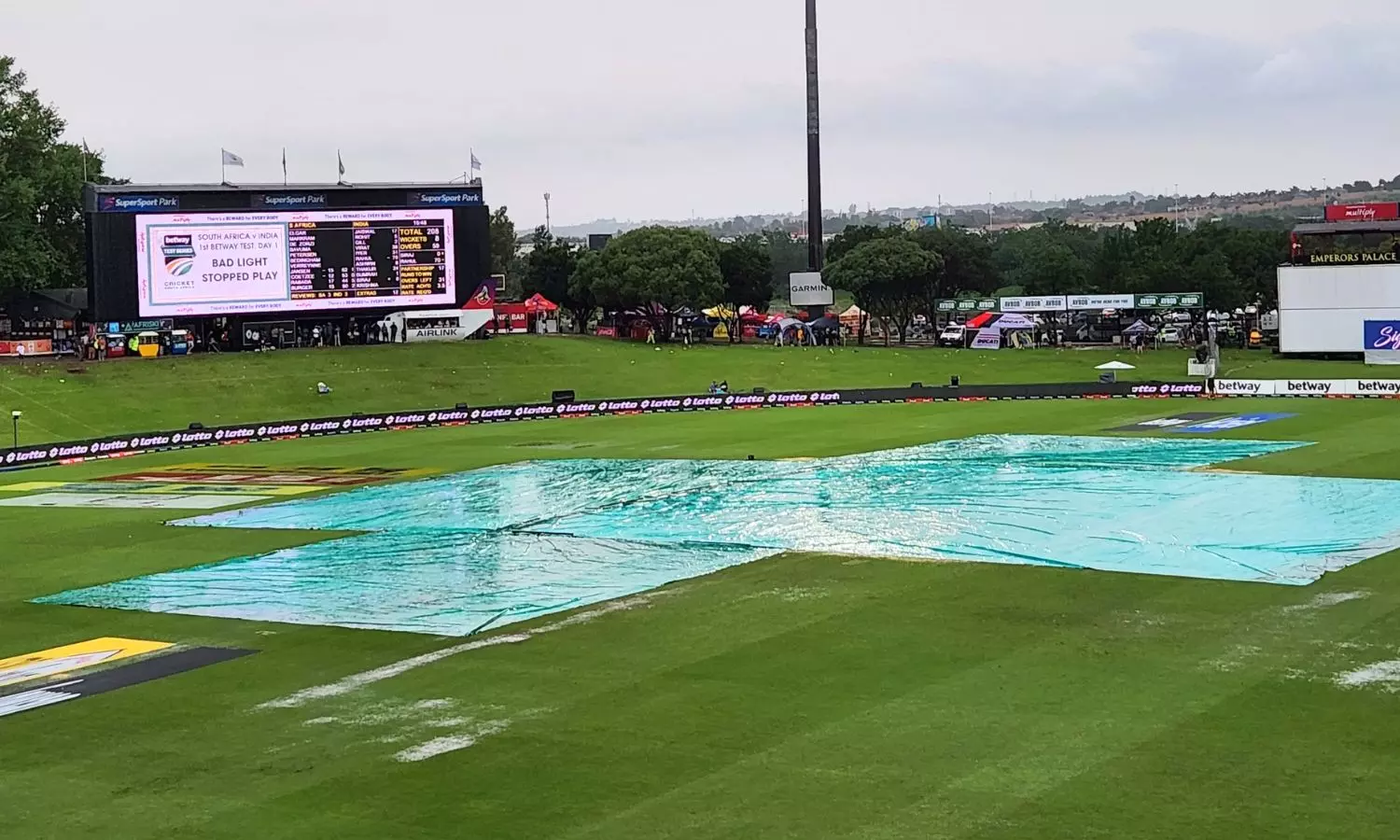 Rain Update IND vs SA