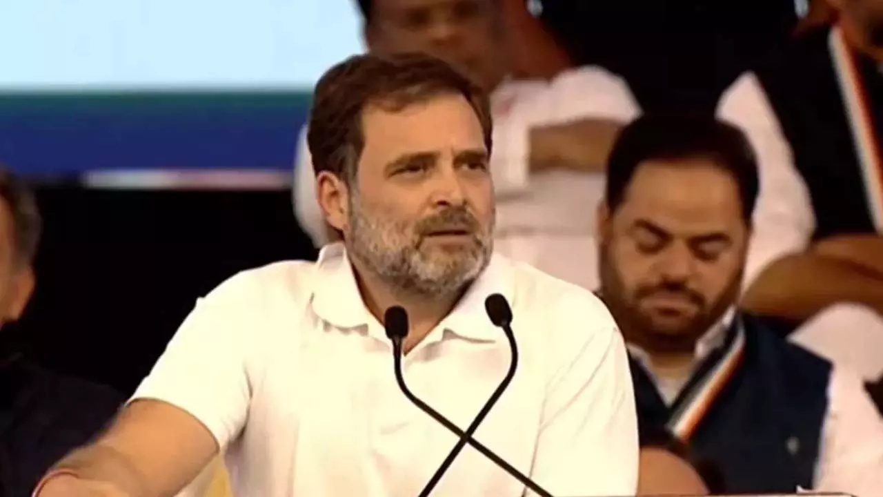 Rahul Gandhi attacked BJP in Nagpur rally, said- BJP has the ideology of kings, in Congress everyone has freedom to speak