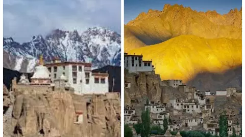 Lamayuru in Ladakh Lamayuru in Ladakh