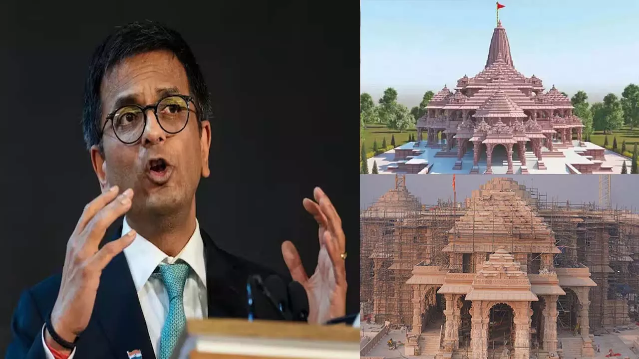 CJI said - Ayodhya decision was taken unanimously by the judges, considering the long history of the conflict an opinion was formed