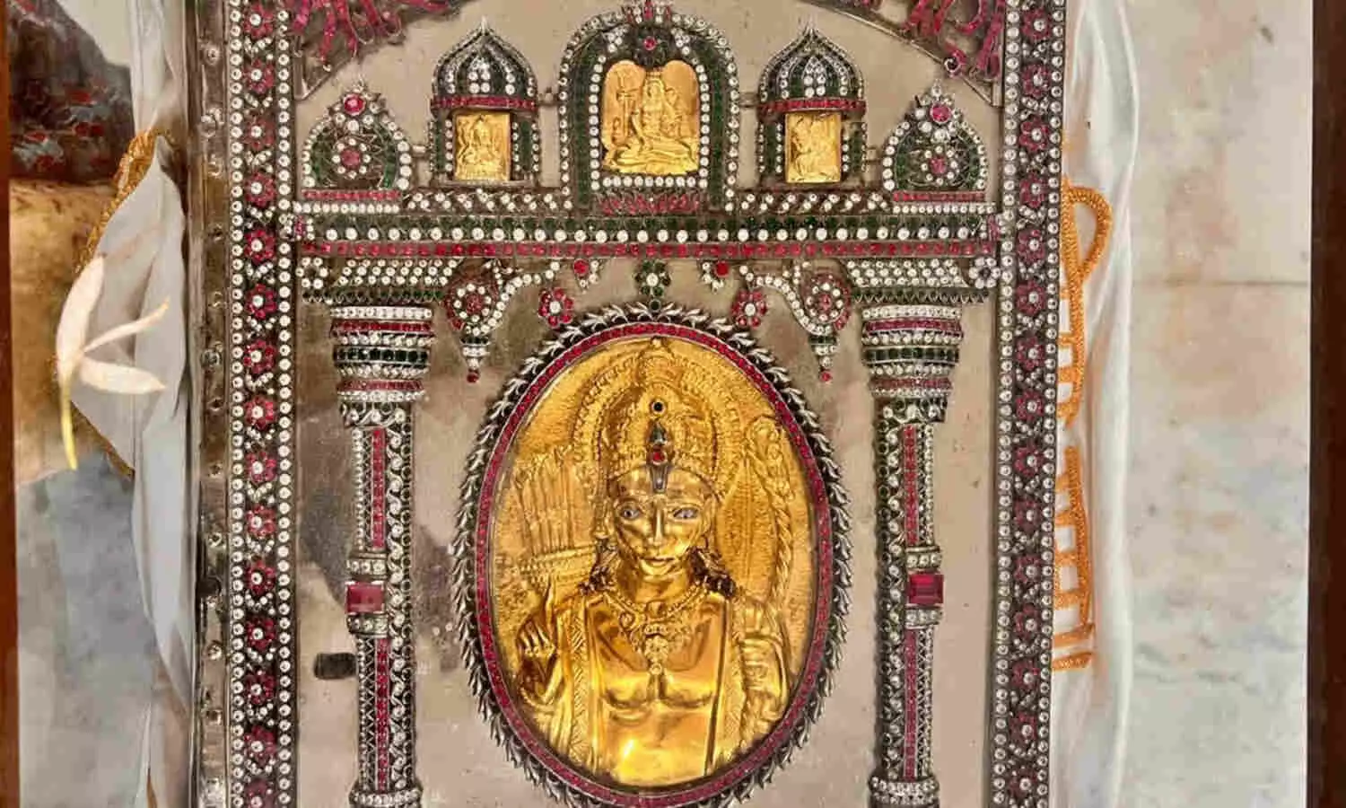 Ram Mandir gold Ramayana