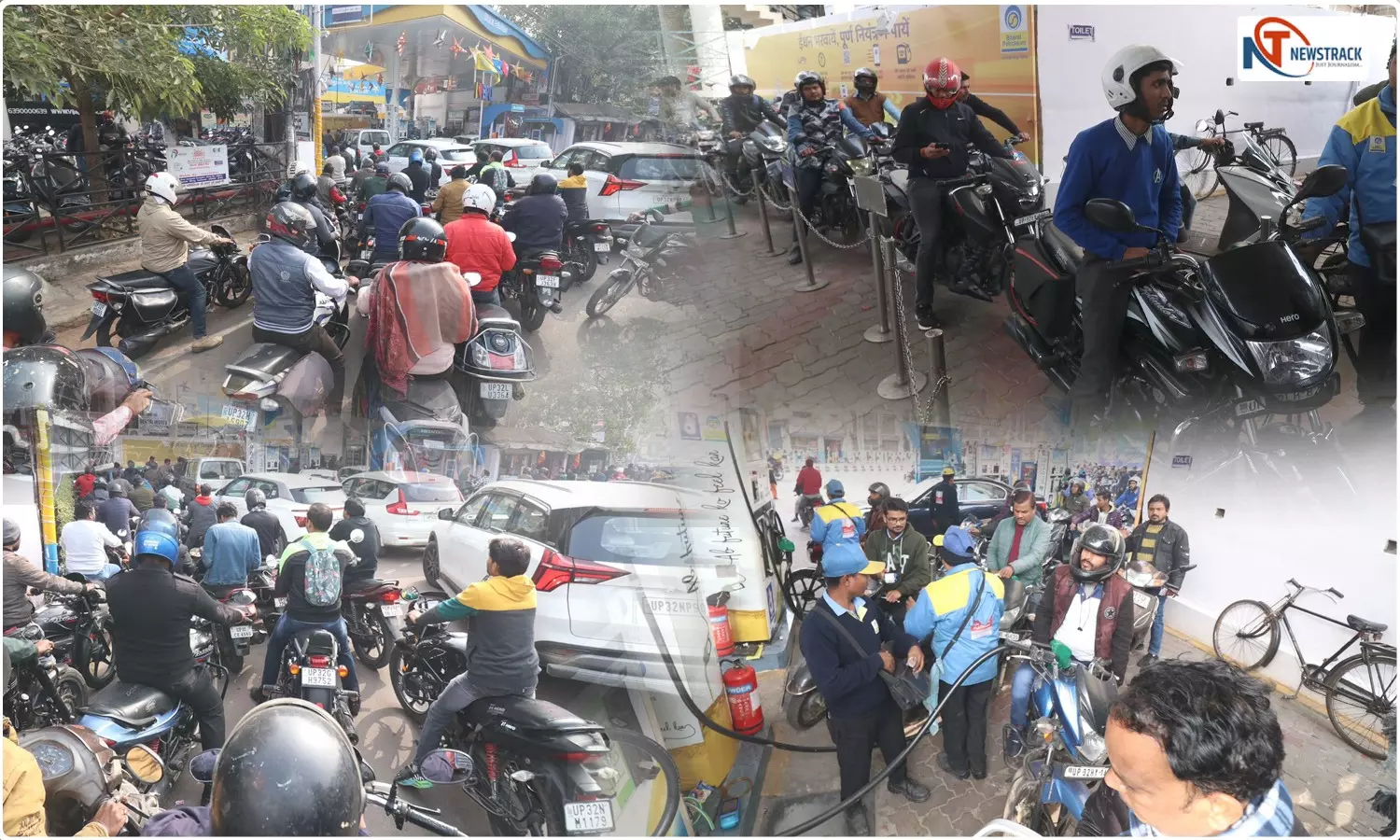 Lucknow Drivers Strike