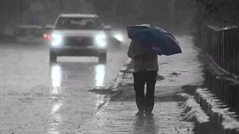 rain and thunderstorm in Kanpur