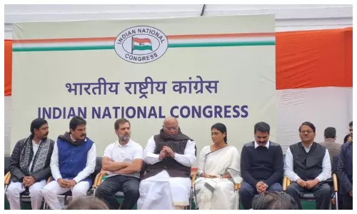 YS Sharmila Joins Congress