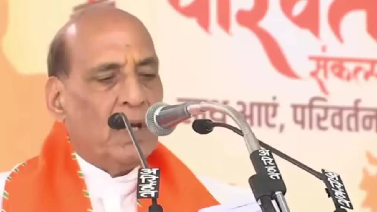 Defense Minister Rajnath Singh said a big thing about Sanatan, expressed concern about the decreasing number of people studying Sanskrit