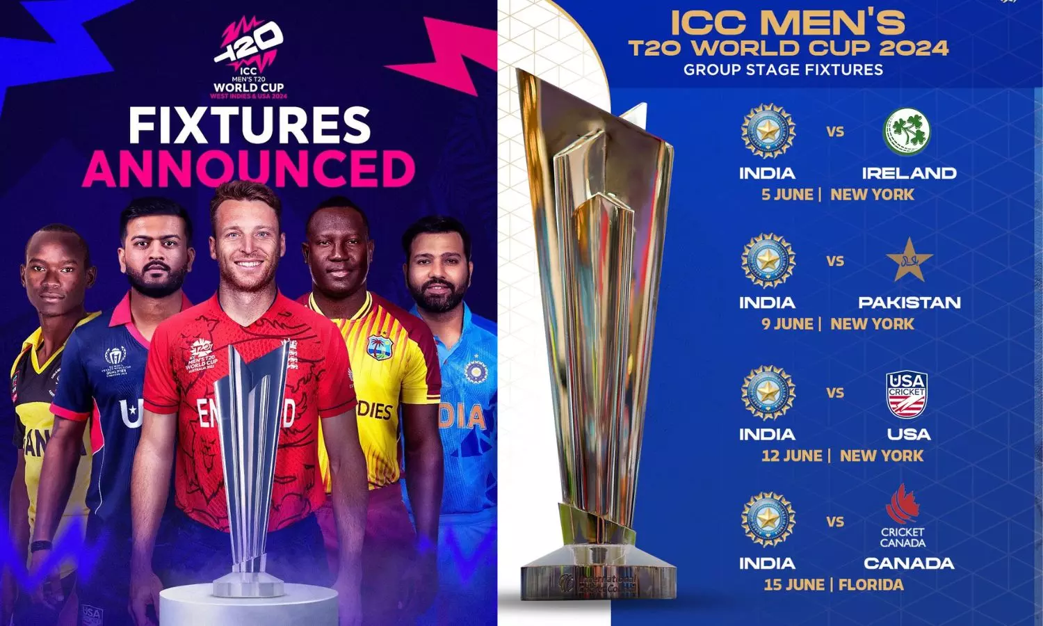 See here the complete schedule of all the matches of T20 World Cup 2024