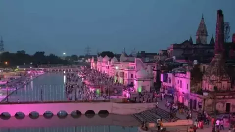 Toilet facilities will be developed at Saryu Ghats of Ayodhya through 500 prefab toilets Toilet facilities will be developed at Saryu Ghats of Ayodhya through 500 prefab toilets