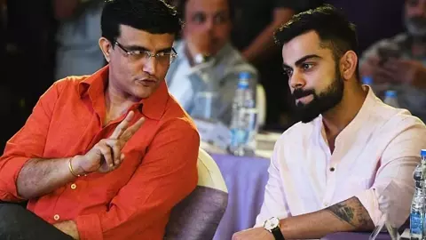 Virat Kohli Sourav Ganguly