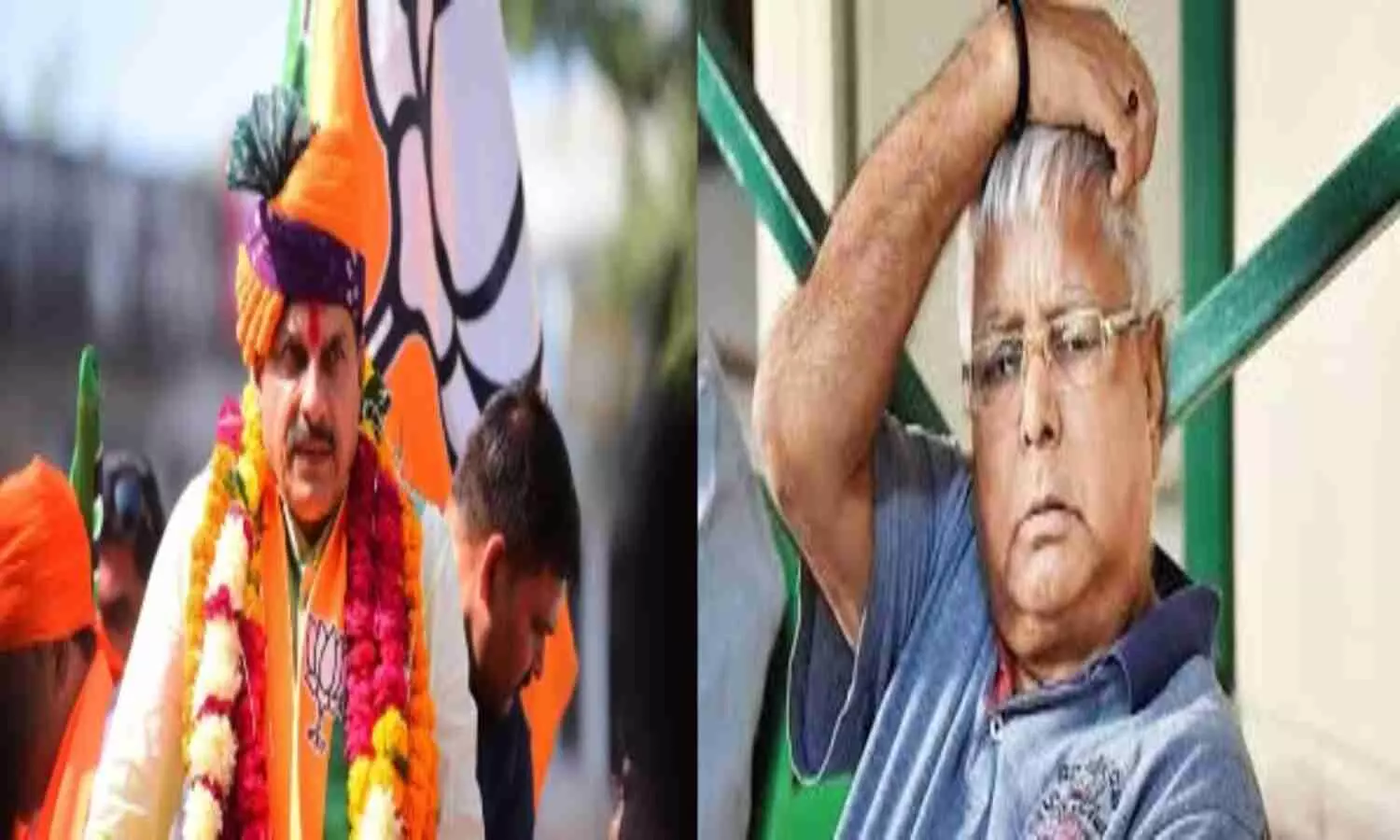 CM Mohan Yadav and Lalu Prasad Yadav