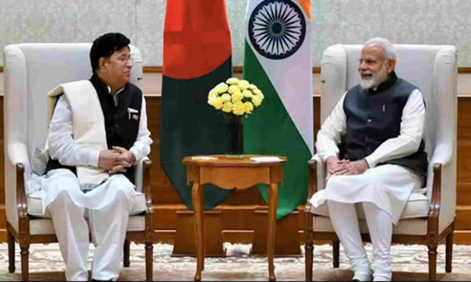 Bangladesh Foreign Minister Abdul Momen and PM Modi