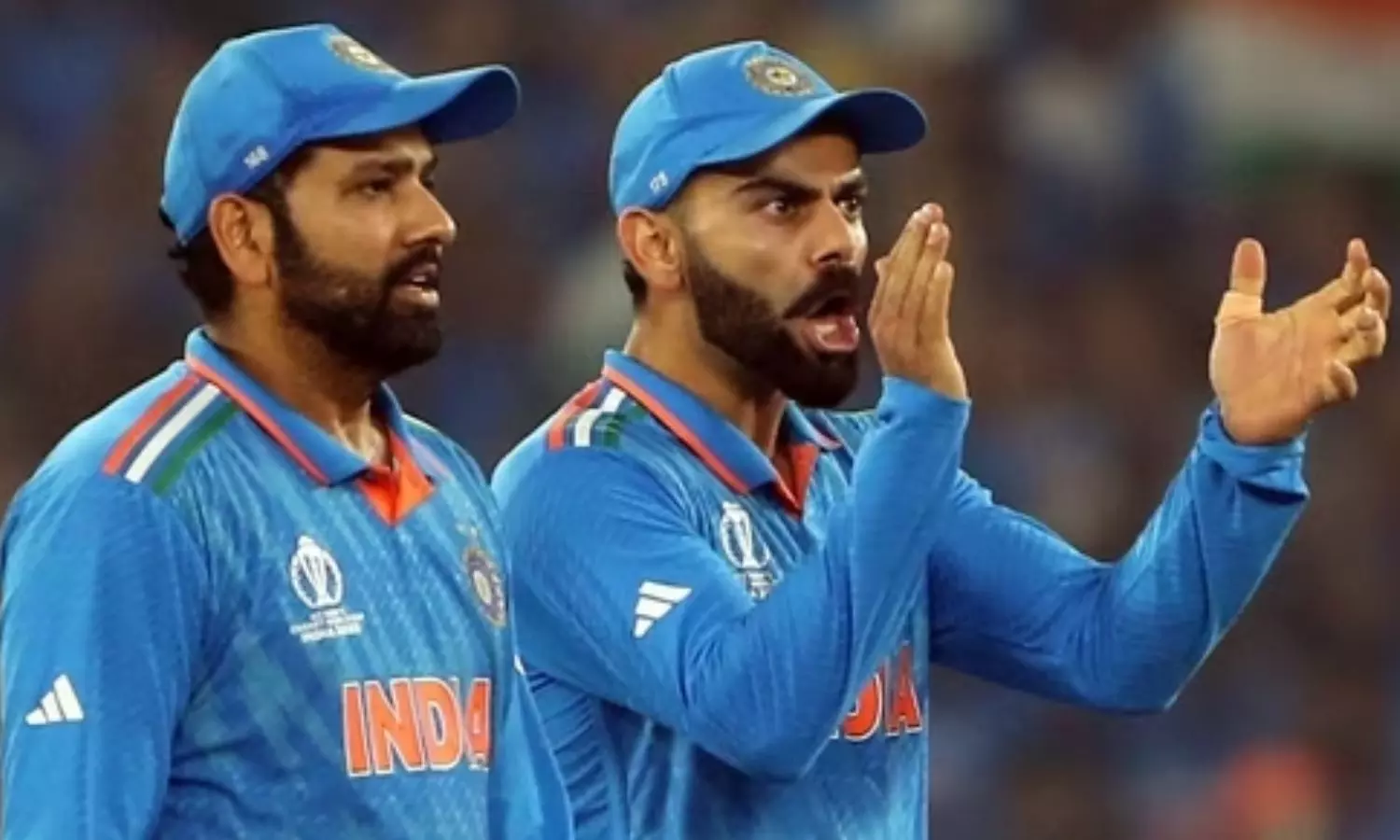 Virat Kohli Rohit Sharma Team India