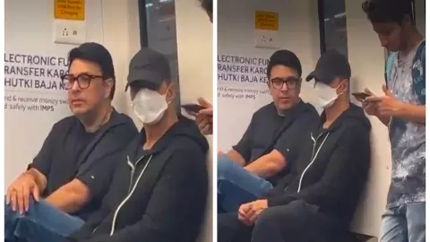 Akshay Kumar in Mumbai Metro