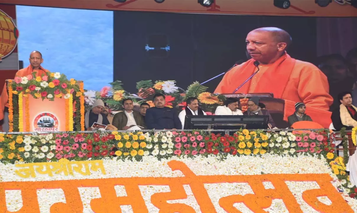 CM Yogi said at the conclusion of Gorakhpur Mahotsav, those who attacked faith have been erased