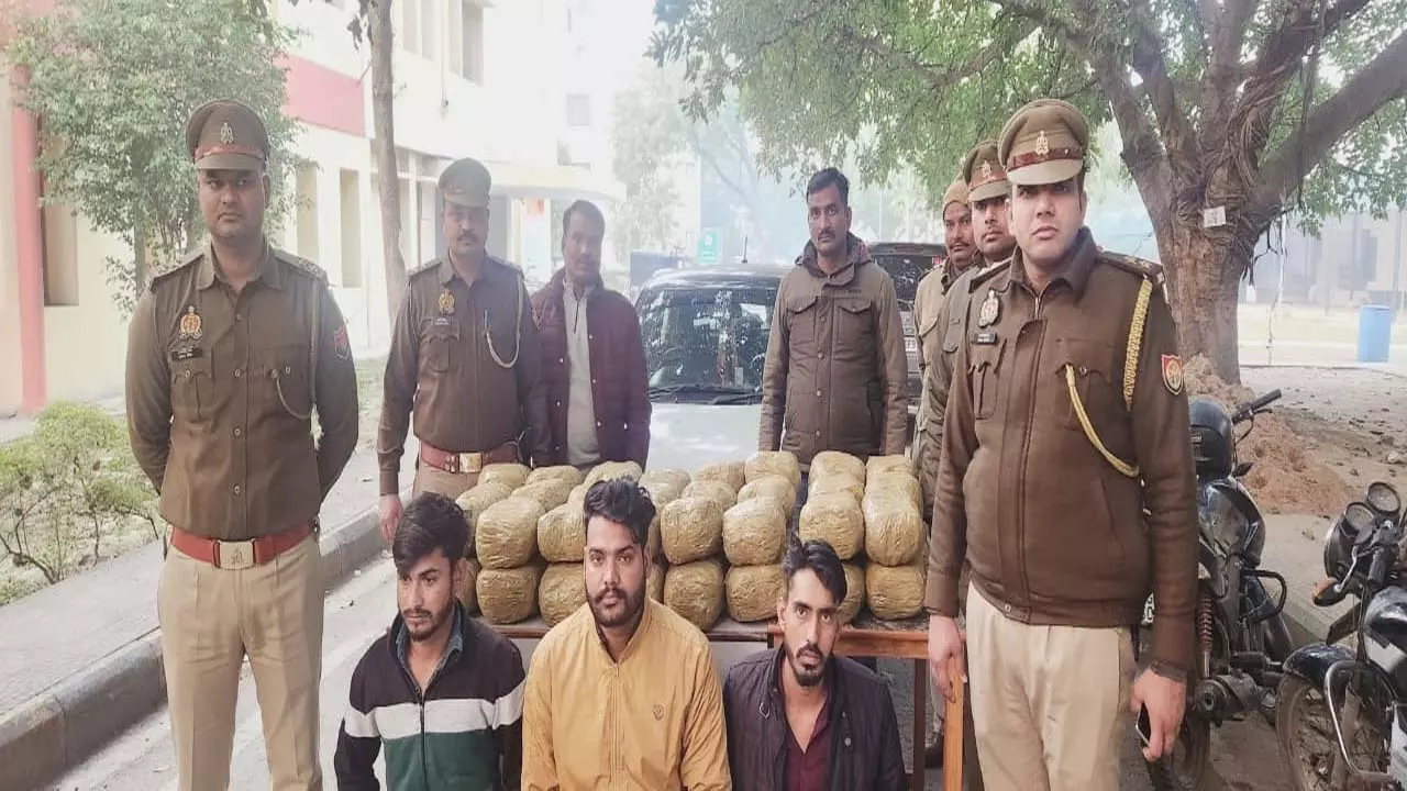 MCA youth used to supply ganja in NCR, more than one quintal of goods recovered