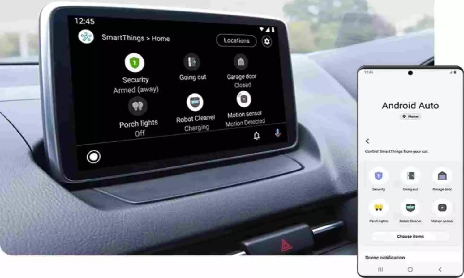 Samsung tech in cars