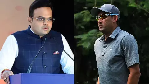 Jay Shah Ajit Agarkar BCCI Jay Shah Ajit Agarkar BCCI
